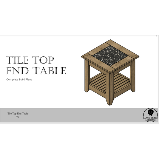 Tile Table Top Plans